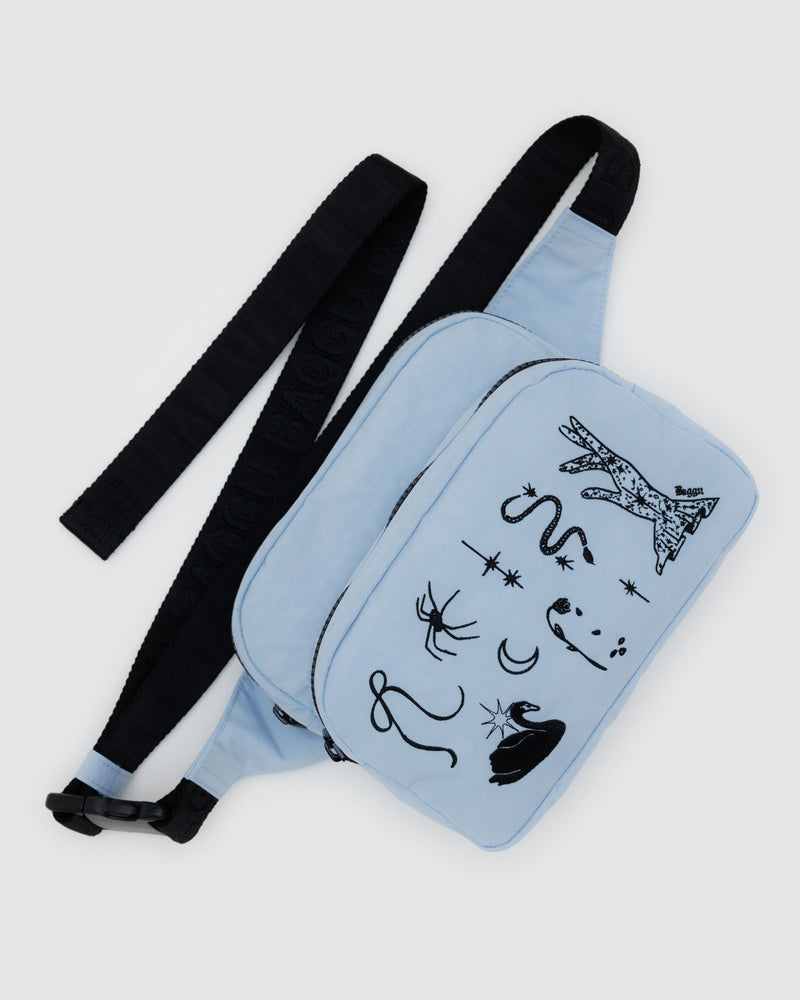 BAGGU.com  Fanny Pack - Embroidered Ballet Icons