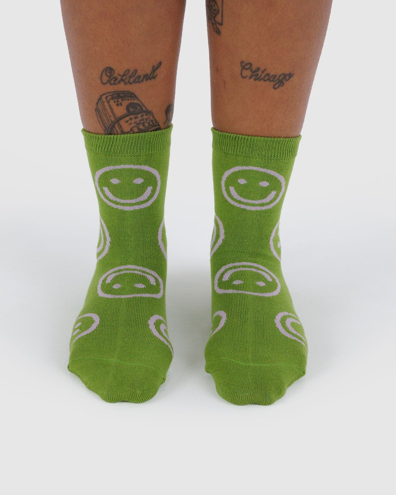 Crew Sock - Pear Happy