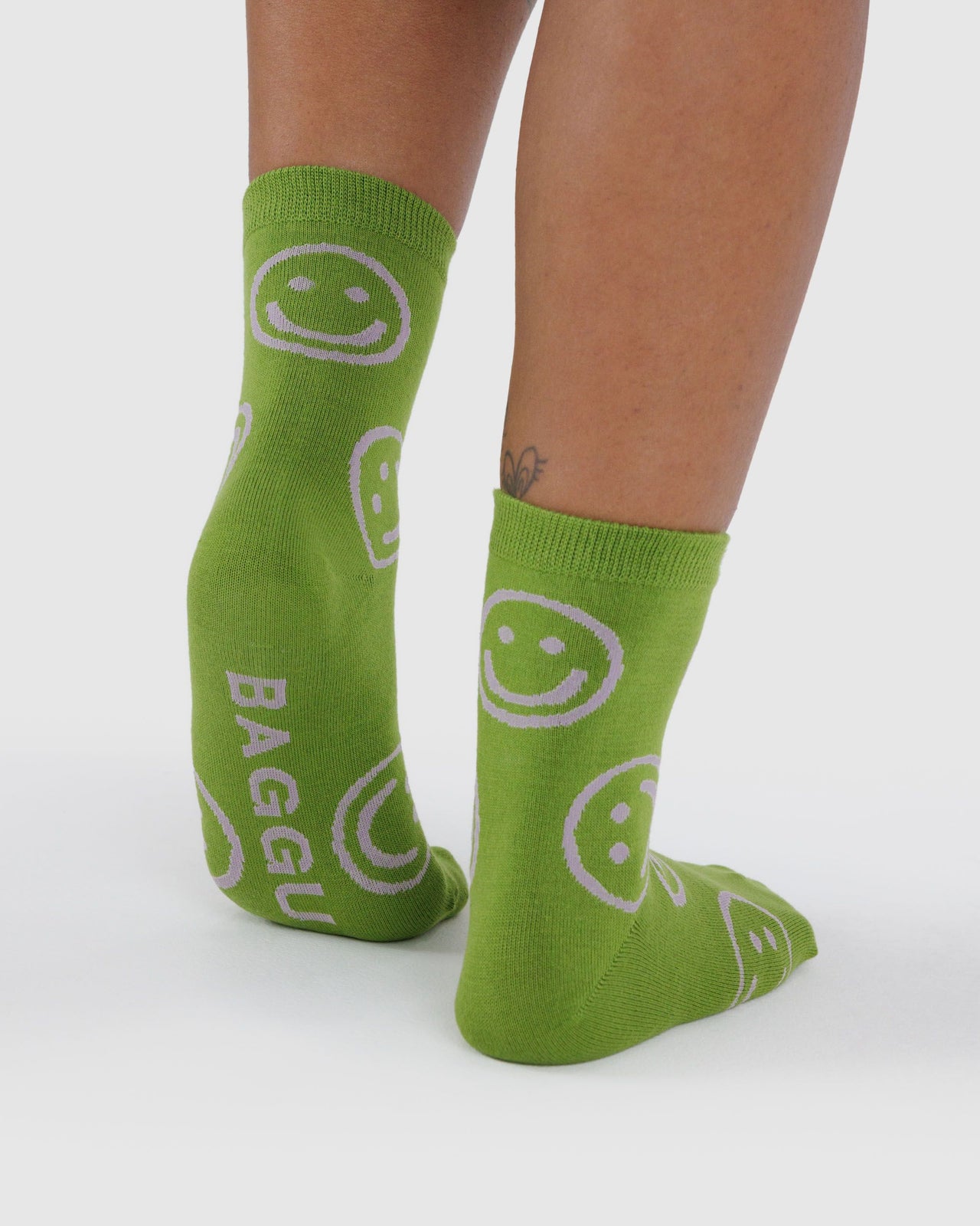 Crew Sock - Pear Happy