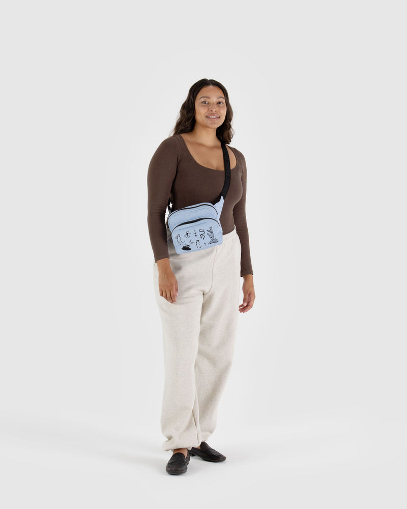 BAGGU.com  Fanny Pack - Embroidered Ballet Icons