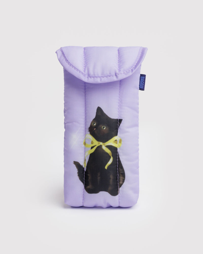 BAGGU.com New Arrivals Puffy Glasses Sleeve - Fancy Cats