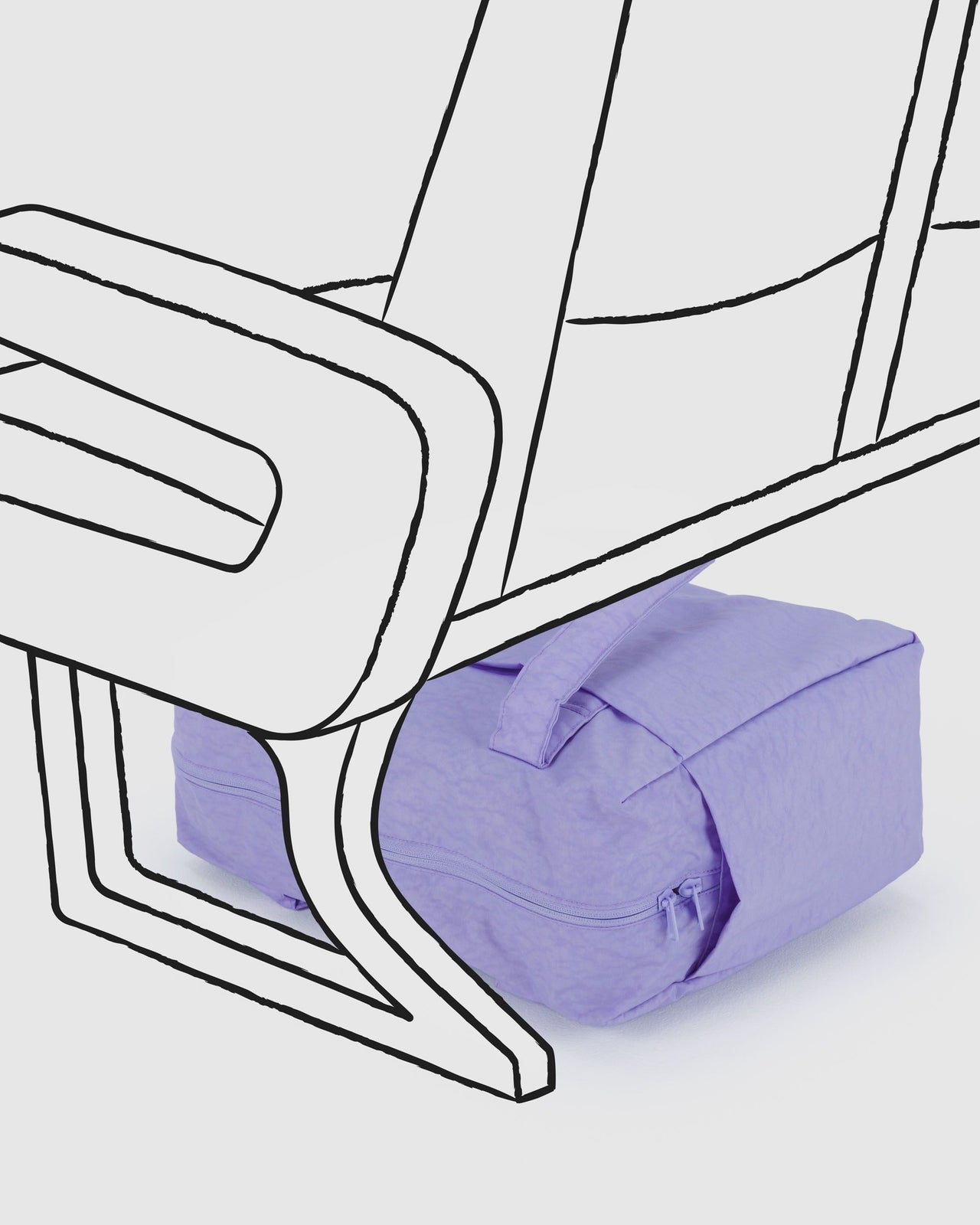 Small Cloud Carry-On - Wisteria