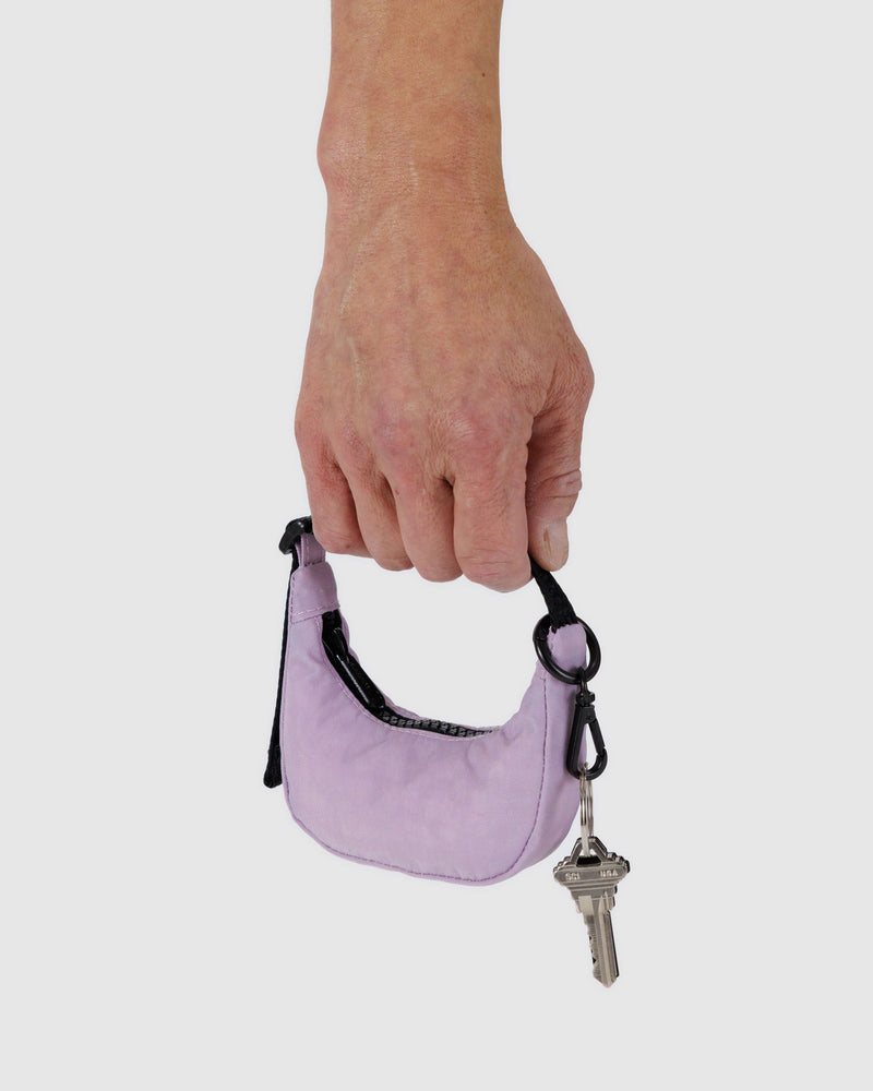 BAGGU.com  Crescent Bag Charm - Dusty Pink