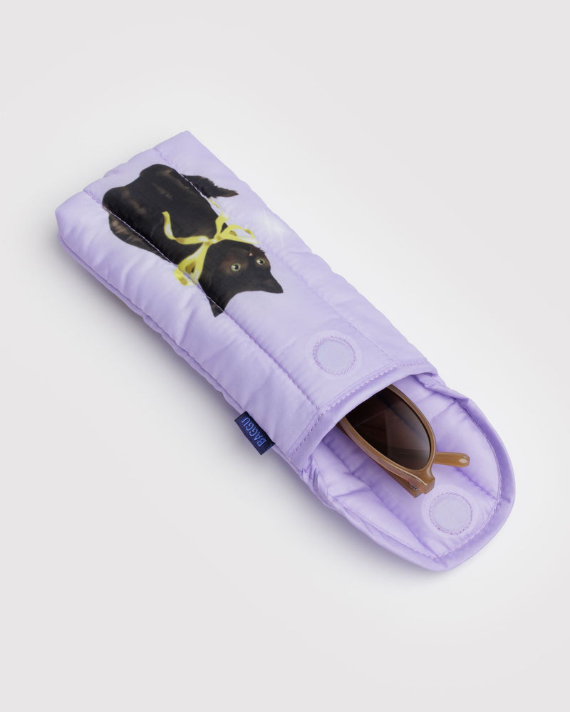 BAGGU.com New Arrivals Puffy Glasses Sleeve - Fancy Cats