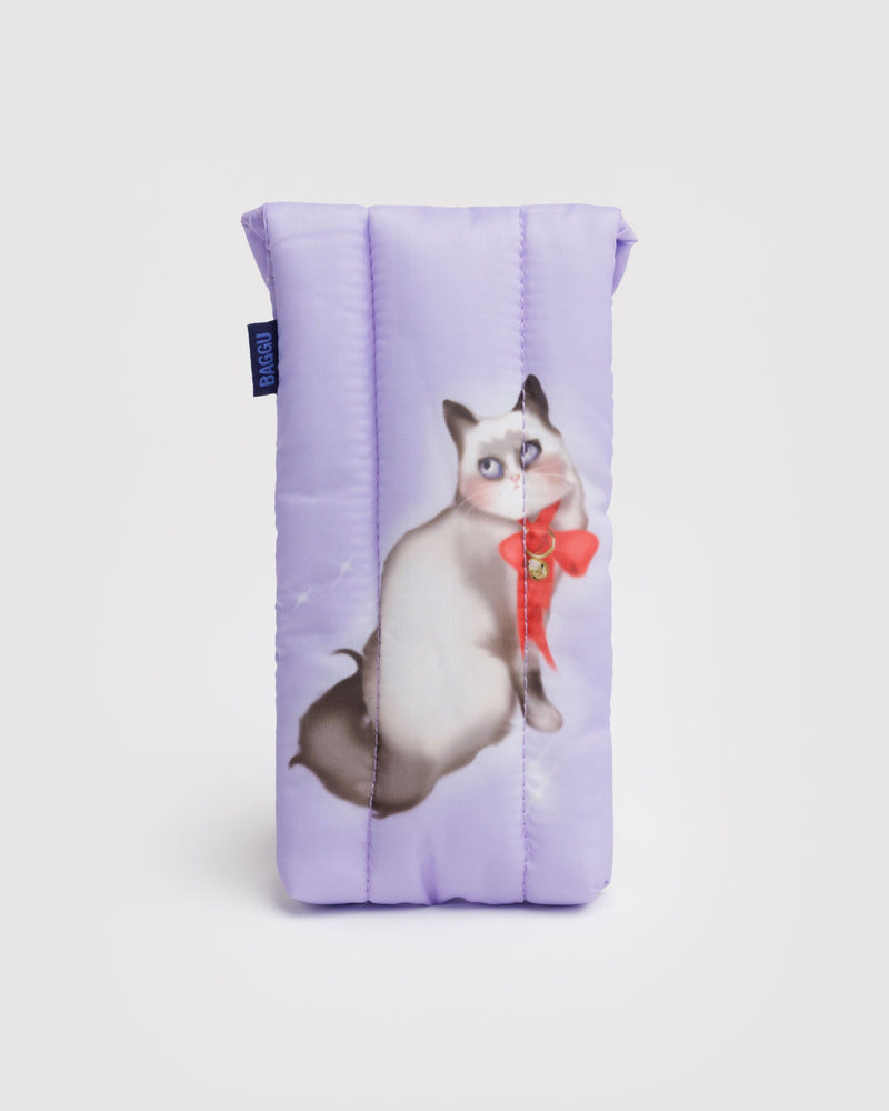 BAGGU.com New Arrivals Puffy Glasses Sleeve - Fancy Cats