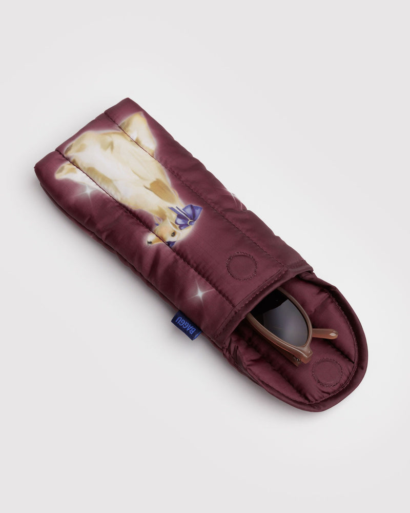 BAGGU.com New Arrivals Puffy Glasses Sleeve - Fancy Dogs