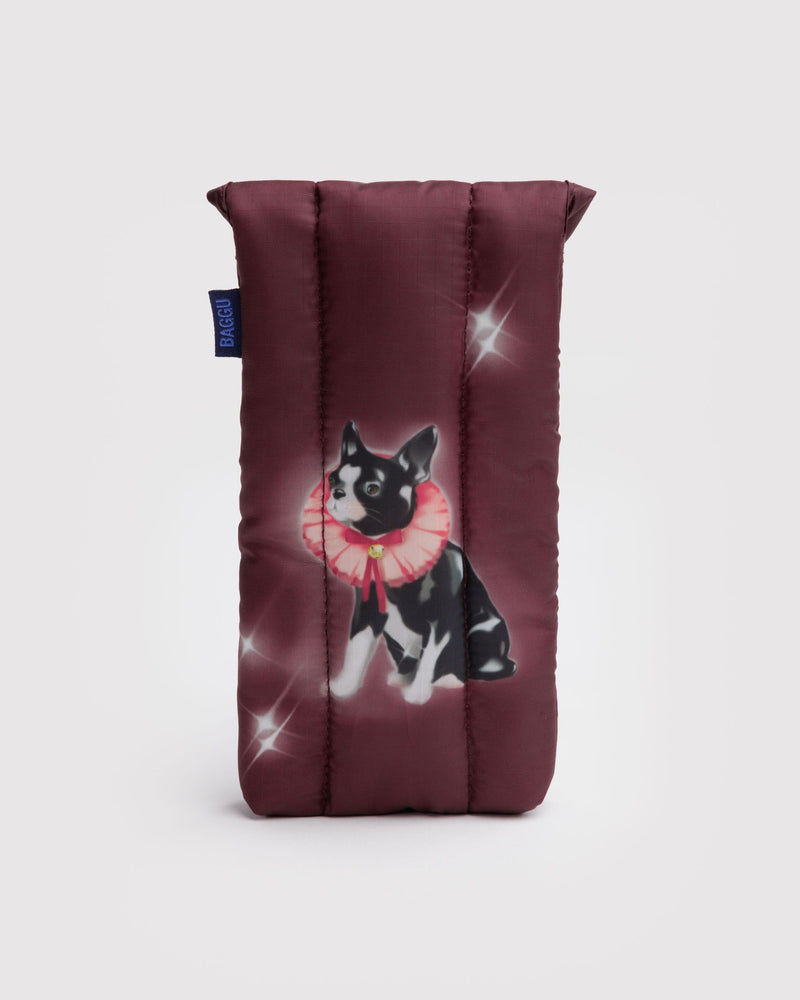 BAGGU.com New Arrivals Puffy Glasses Sleeve - Fancy Dogs