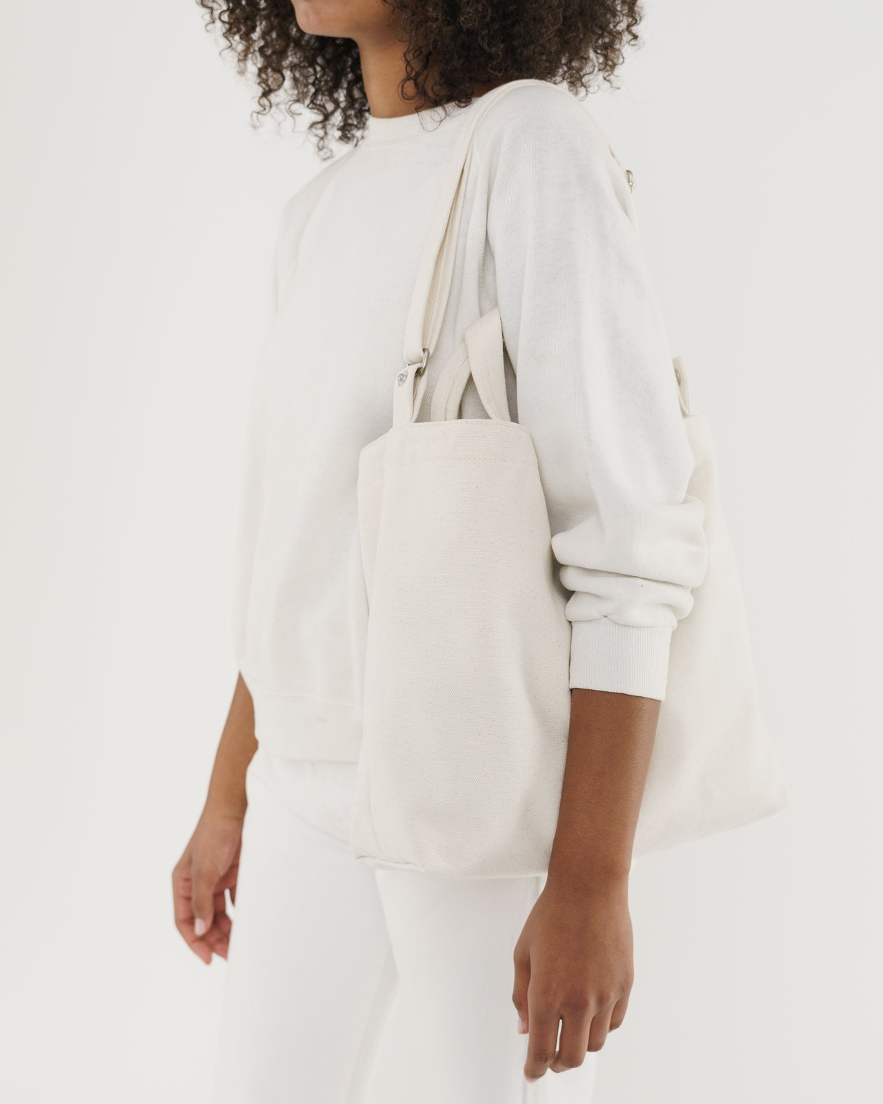 Horizontal Duck Bag - Natural Canvas