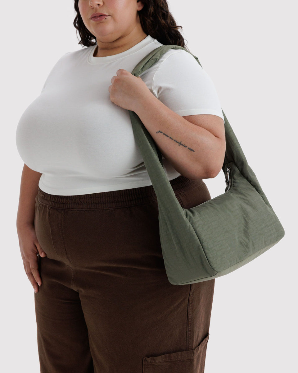 BAGGU New Arrivals Nylon Meringue Bag - Caper