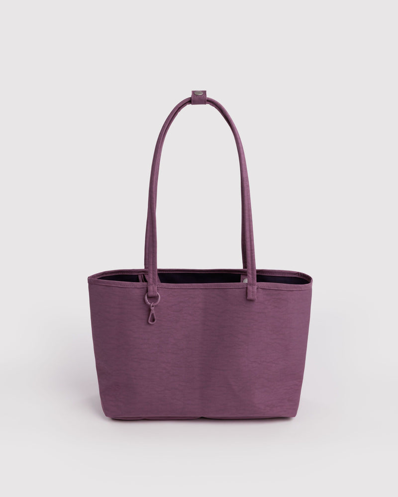 BAGGU  Medium Nylon Reversible Tote - Wild Plum Mix