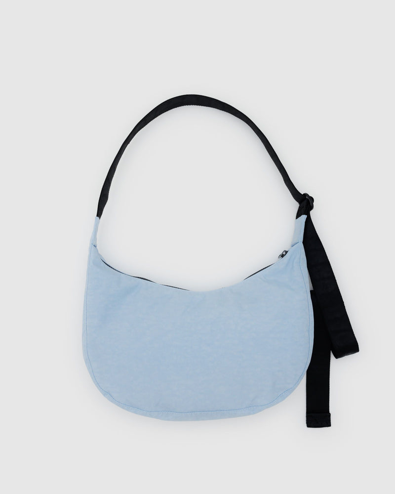 BAGGU.com Crossbody Bags Medium Nylon Crescent Bag - Embroidered Ballet Icons