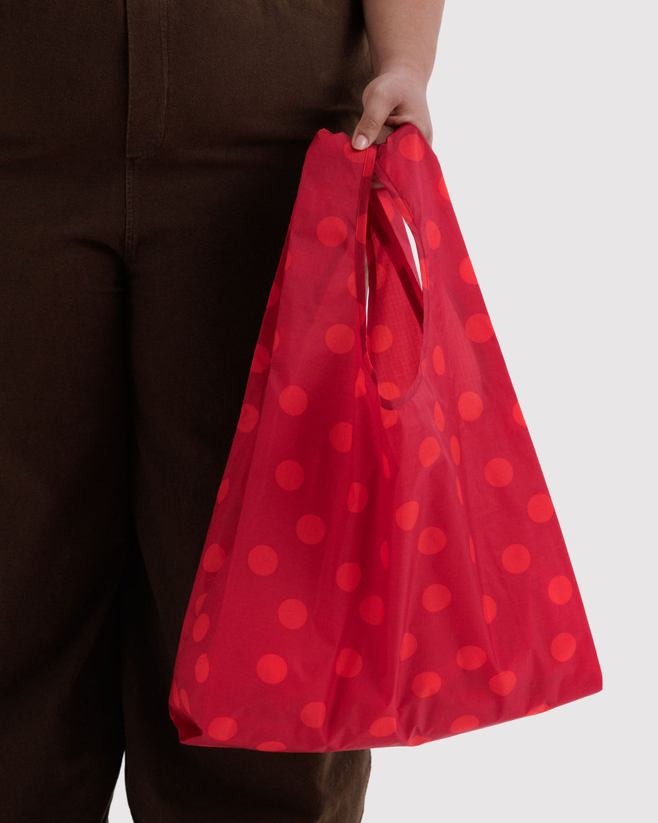 BAGGU Reusable Bags Standard Baggu - Red Polka Dot