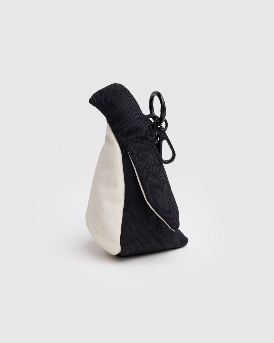 BAGGU New Arrivals Penguin Charm - Black & White