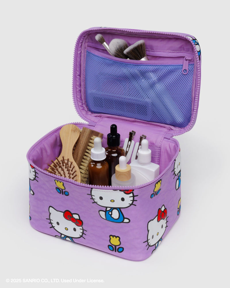 BAGGU ALL PRODUCTS Large Cosmetic Case - Hello Kitty Pink
