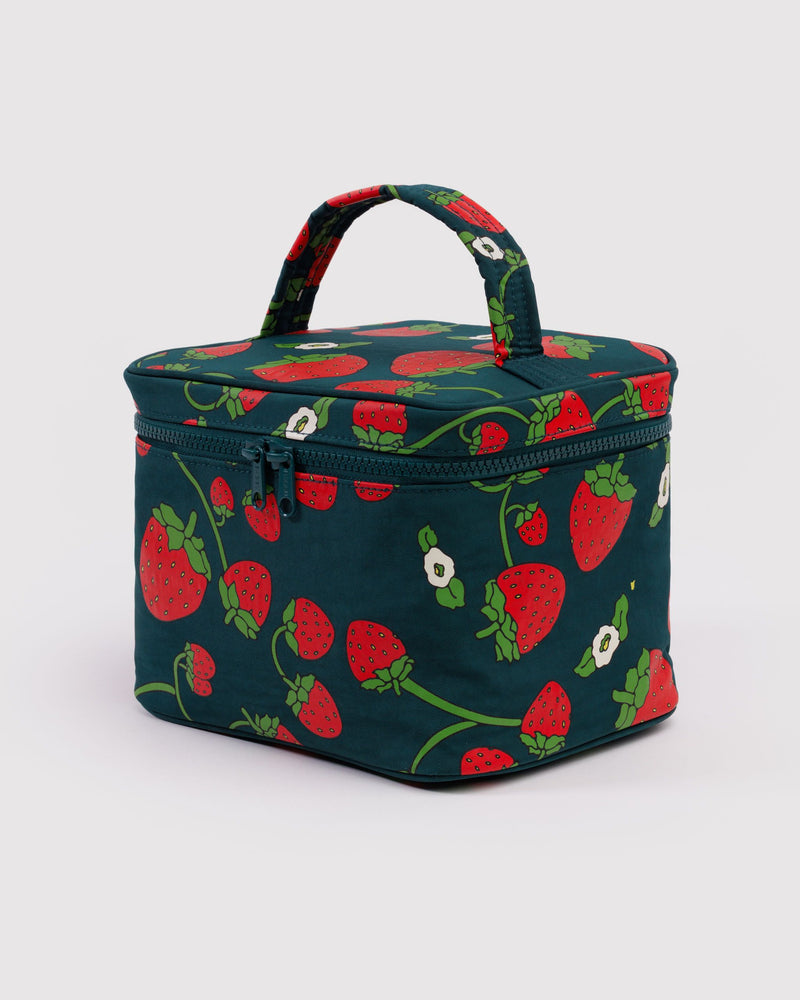 BAGGU  Large Cosmetic Case - Strawberry Blossom