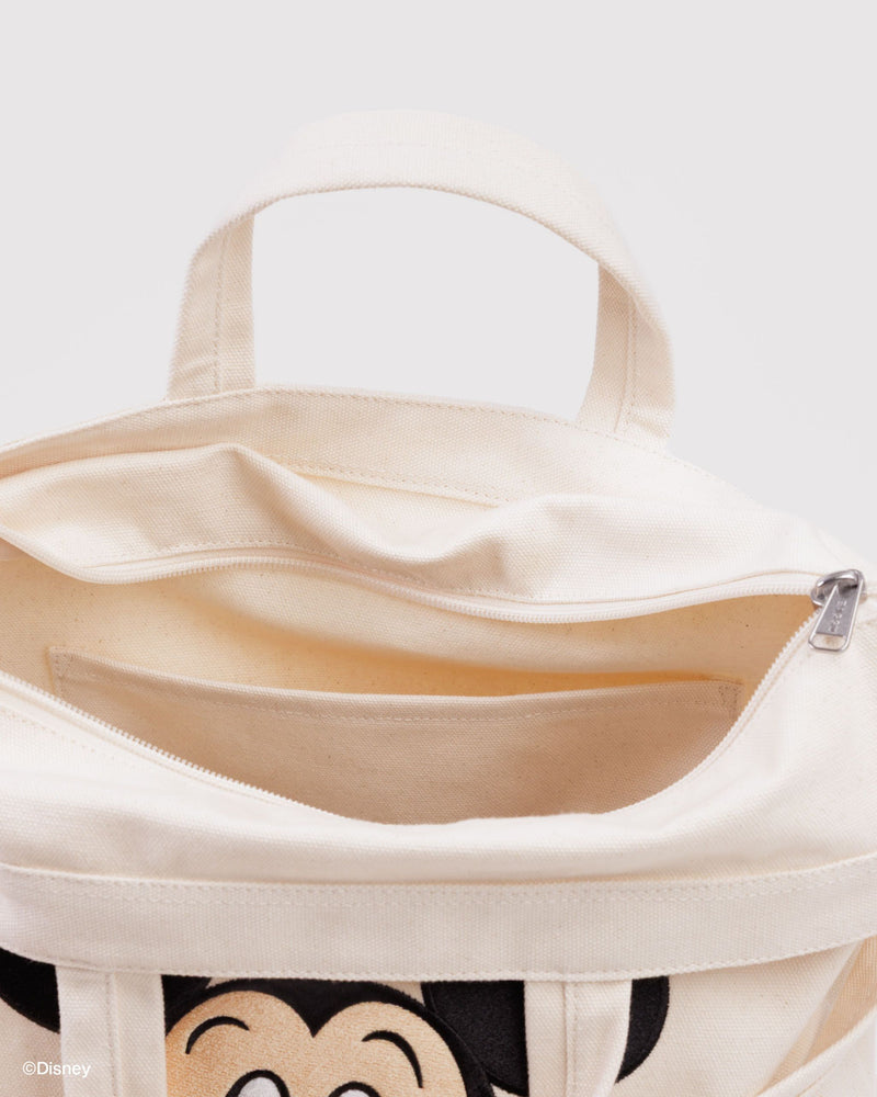 BAGGU  Horizontal Zip Duck Bag - Embroidered Mickey Mouse Club