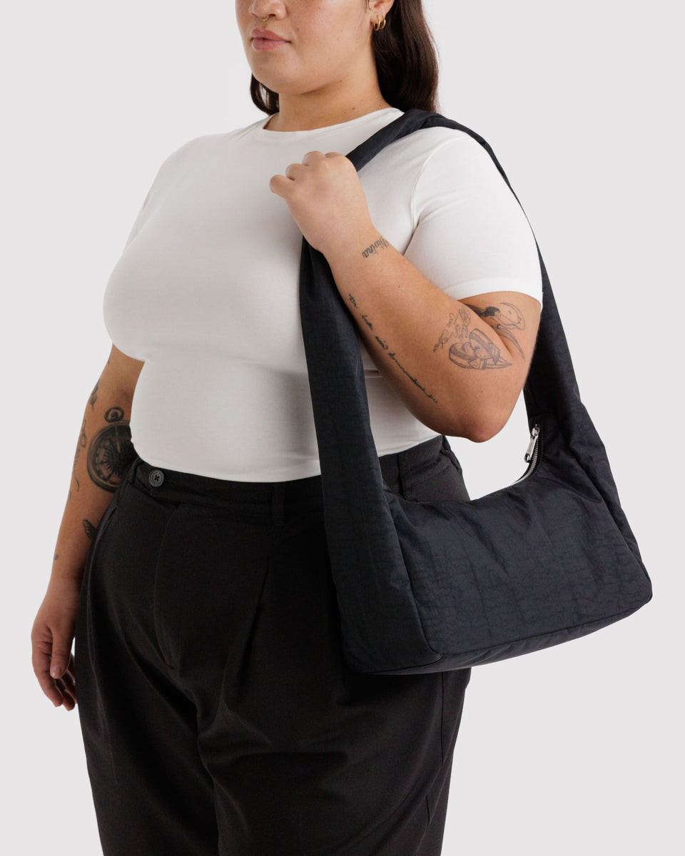 BAGGU Black Bags Nylon Meringue Bag - Black