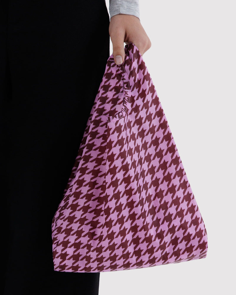BAGGU  Baby Baggu - Pink Houndstooth