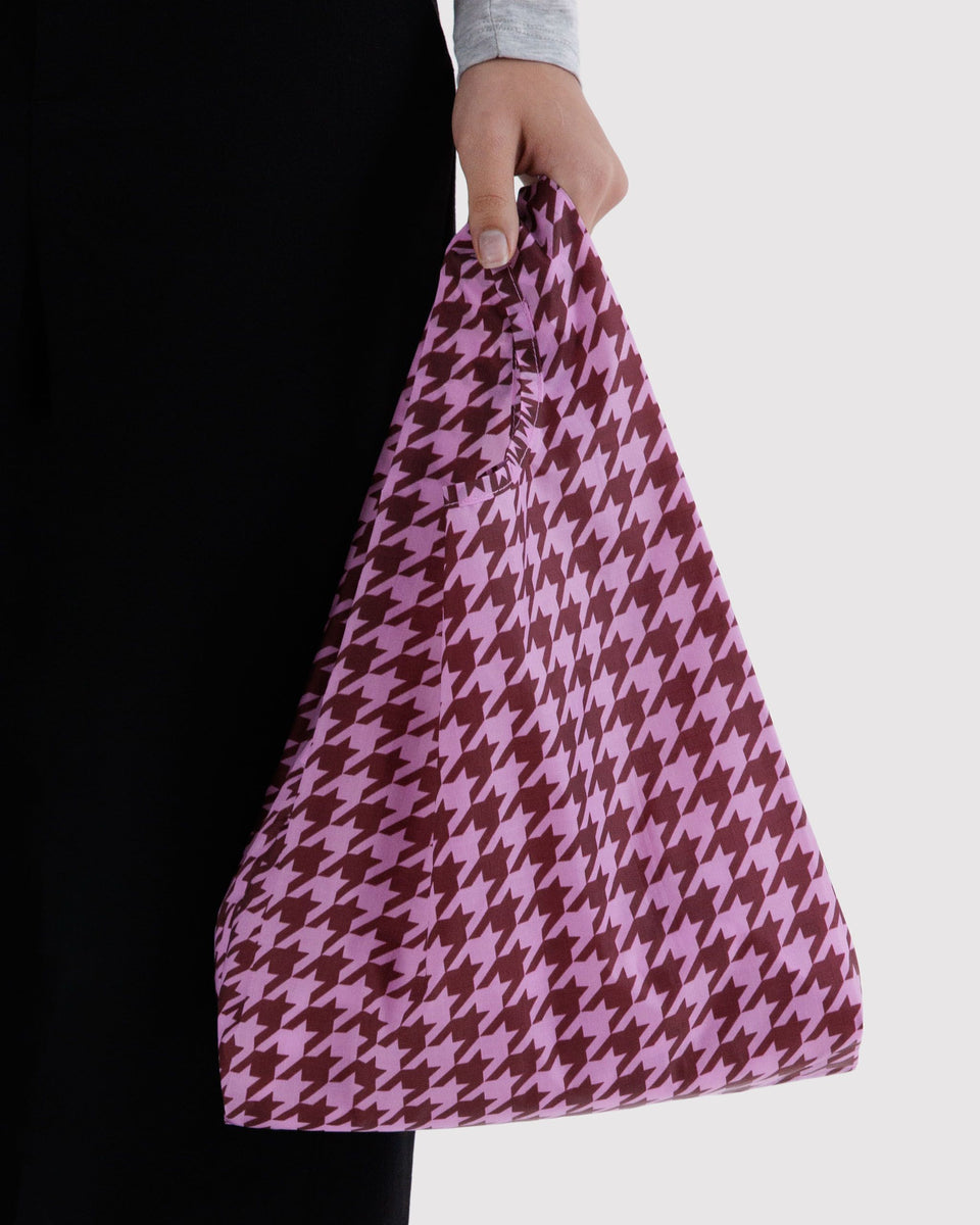BAGGU New Arrivals Baby Baggu - Pink Houndstooth