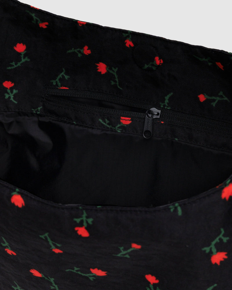 BAGGU.com Crossbody Bags Large Nylon Sling - Painted Wildflower