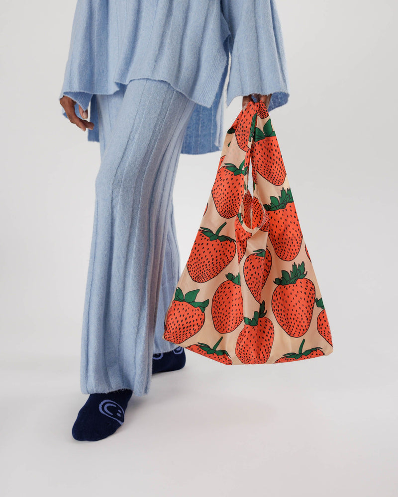 BAGGU Reusable Bags Standard Baggu - Strawberry
