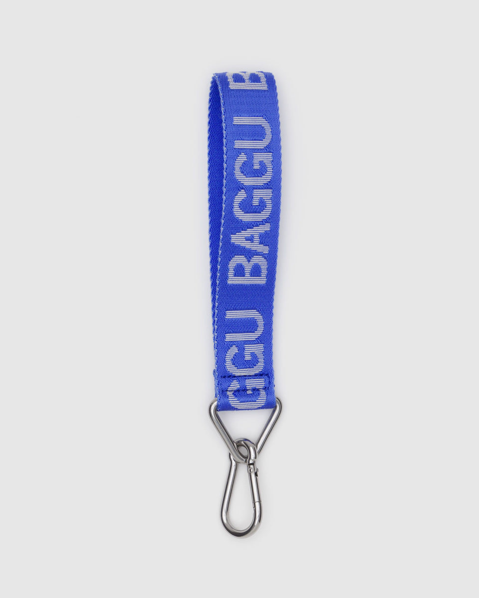 BAGGU PRODUCTS Logo Keychain - Royal Blue