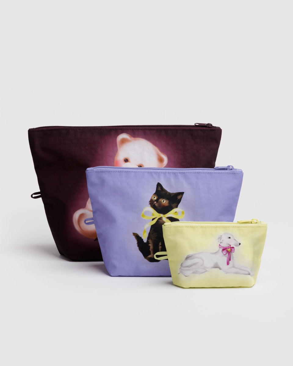 BAGGU New Arrivals Go Pouch Set - Fancy Animals