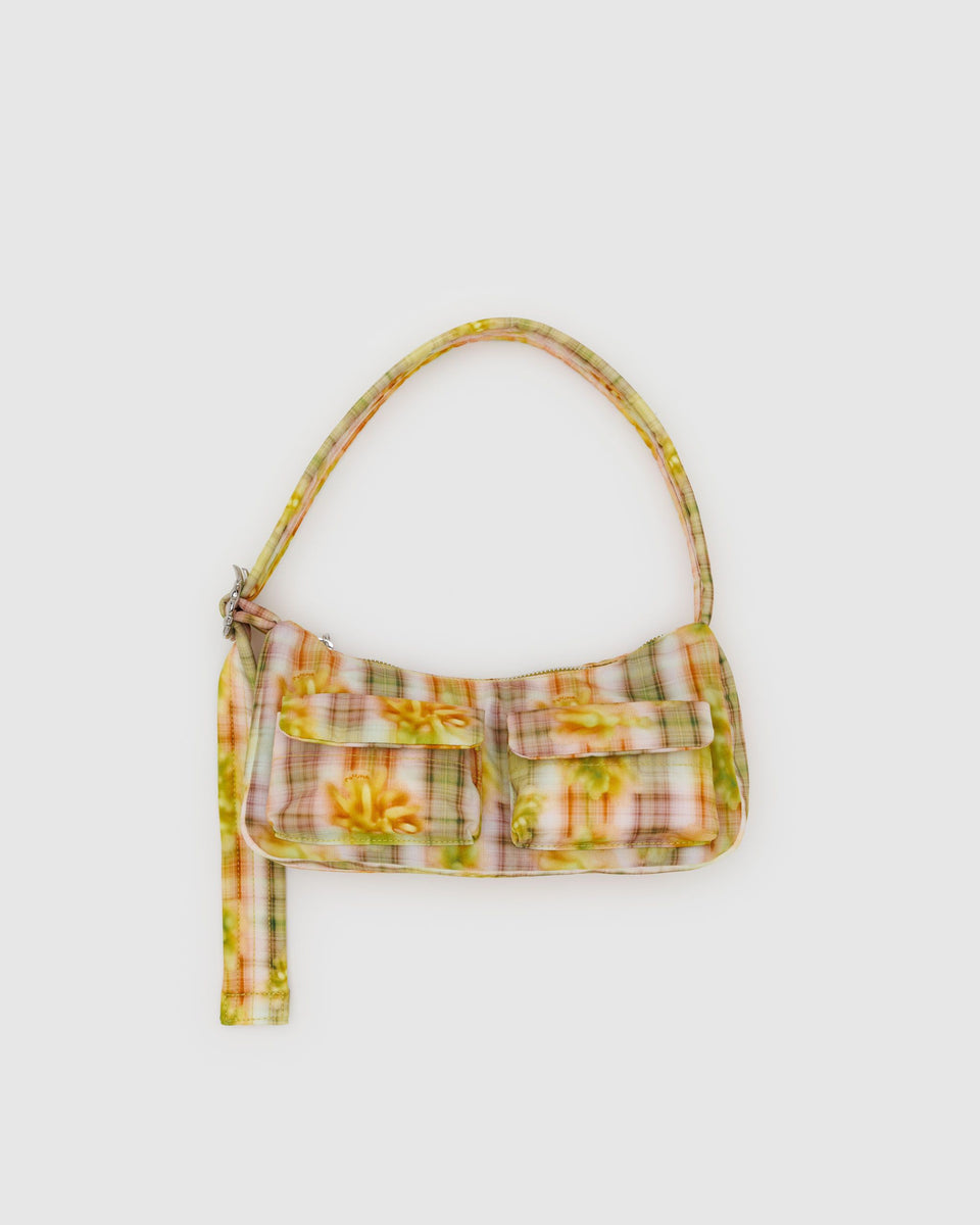 BAGGU PRODUCTS Cargo Shoulder Bag - Boxer Plaid