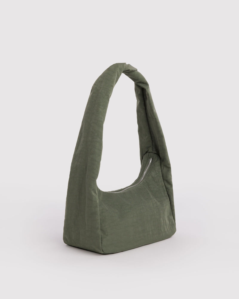 BAGGU  Small Nylon Meringue Bag - Caper