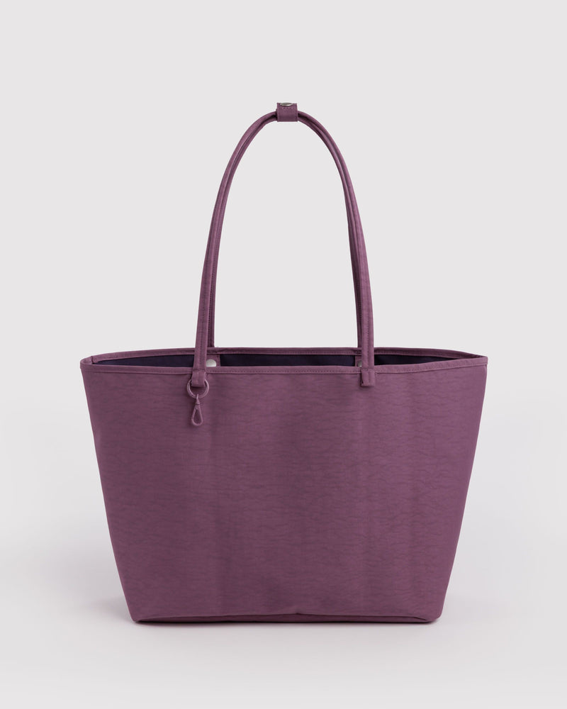 BAGGU  Large Nylon Reversible Tote - Wild Plum Mix