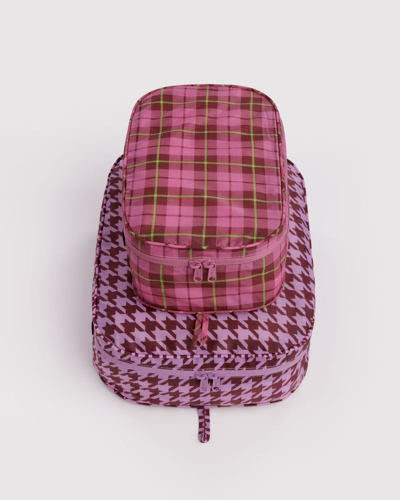 BAGGU  Packing Cube Set - Check Mix