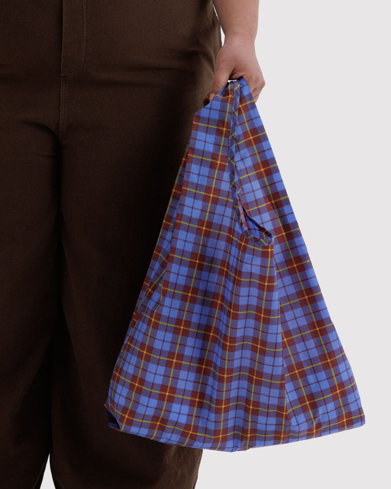 BAGGU  Standard Baggu - Blue Tartan