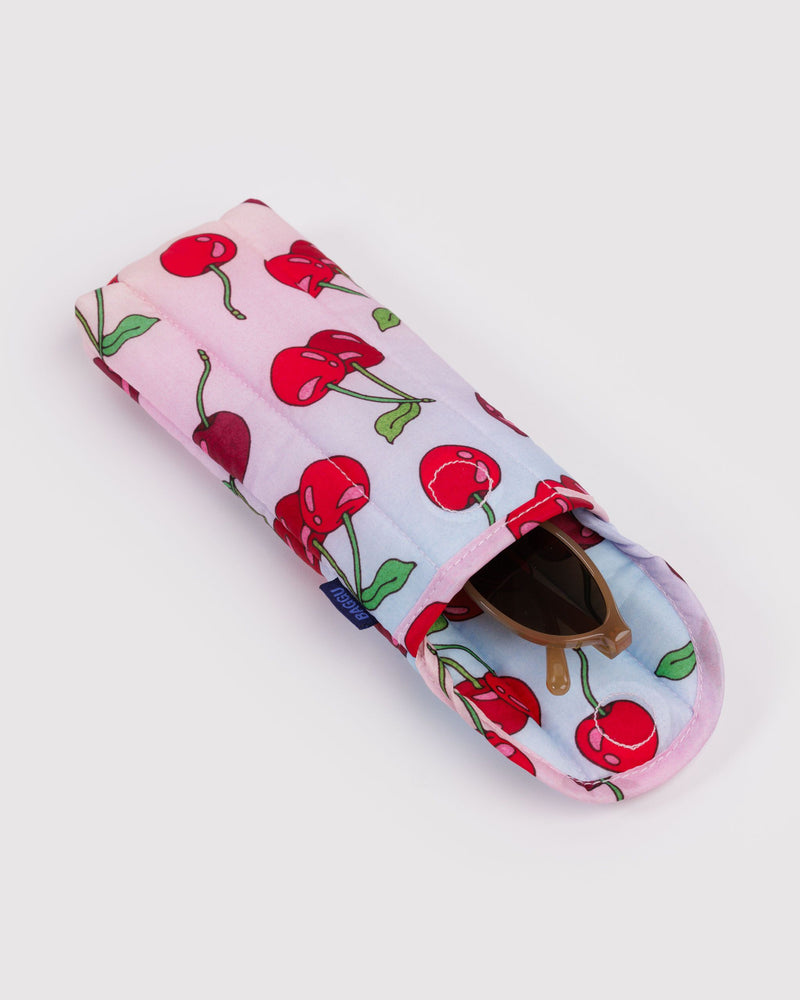 BAGGU  Puffy Glasses Sleeve - Cherries
