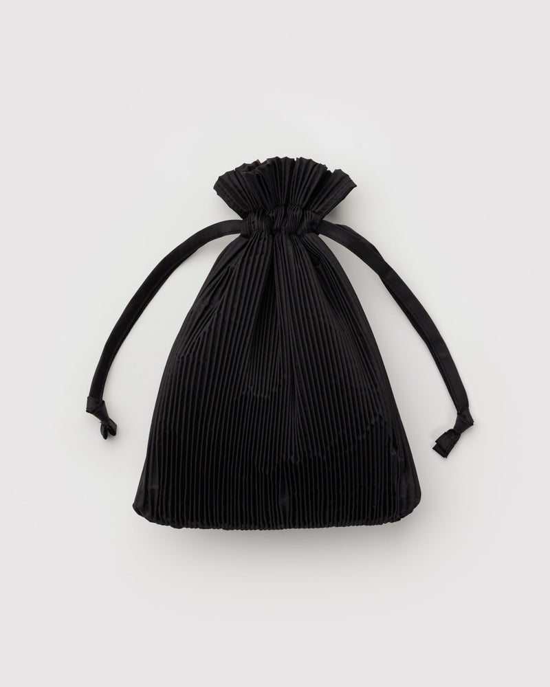 BAGGU New Arrivals Pleated Baggu - Black