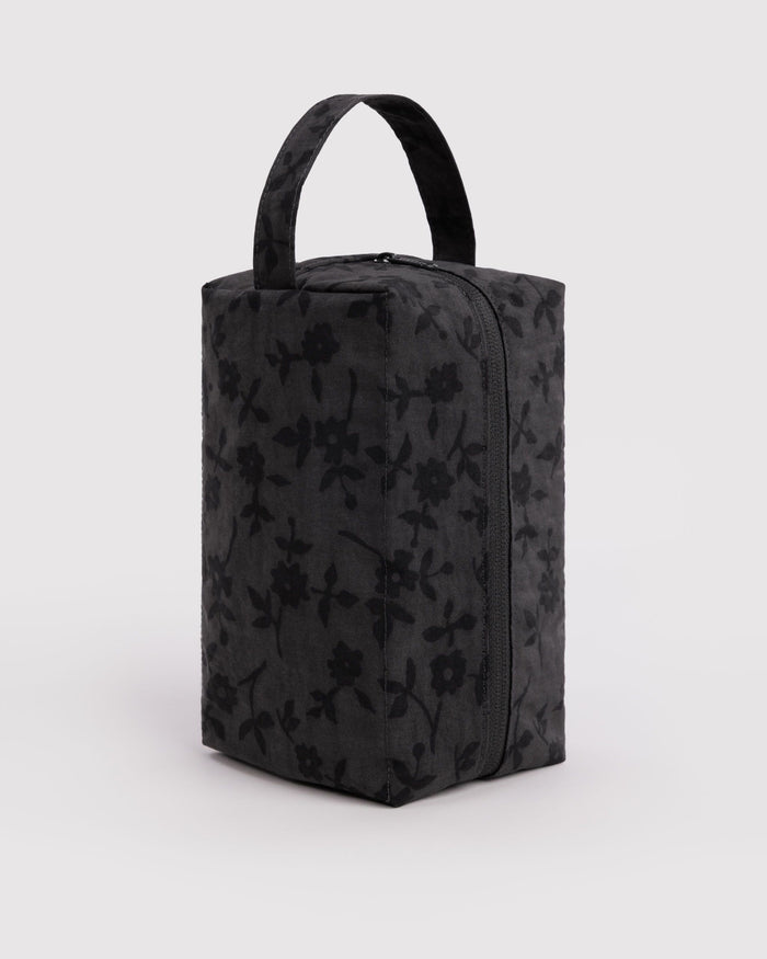 BAGGU Pouches Dopp Kit - Charcoal Ditsy Floral