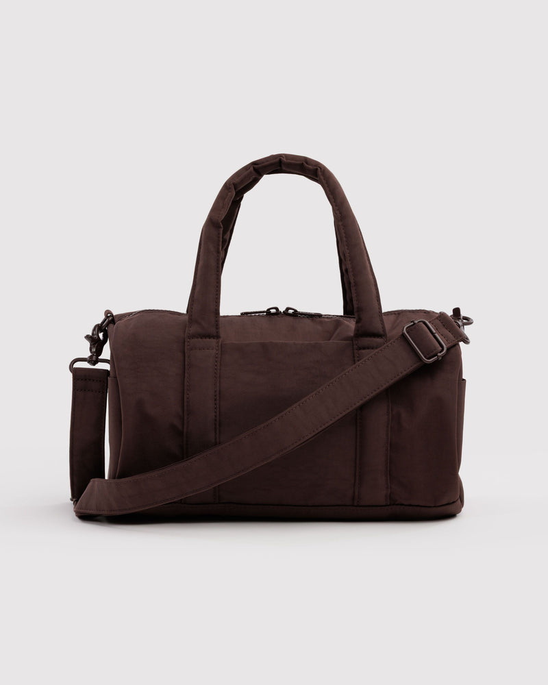 BAGGU  Nylon Duffle Bag - Coffee