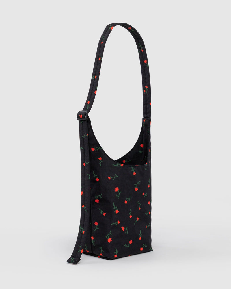 BAGGU.com Crossbody Bags Small Nylon Sling - Painted Wildflower