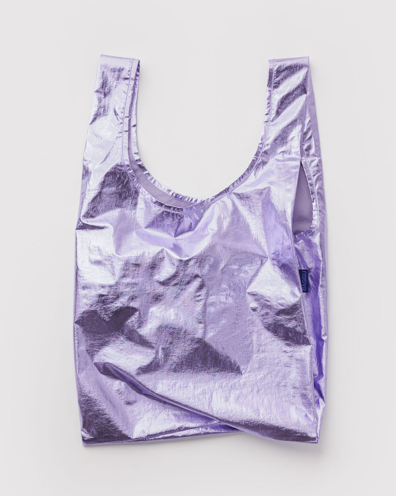 BAGGU Standard Standard Baggu - Lavender Metallic