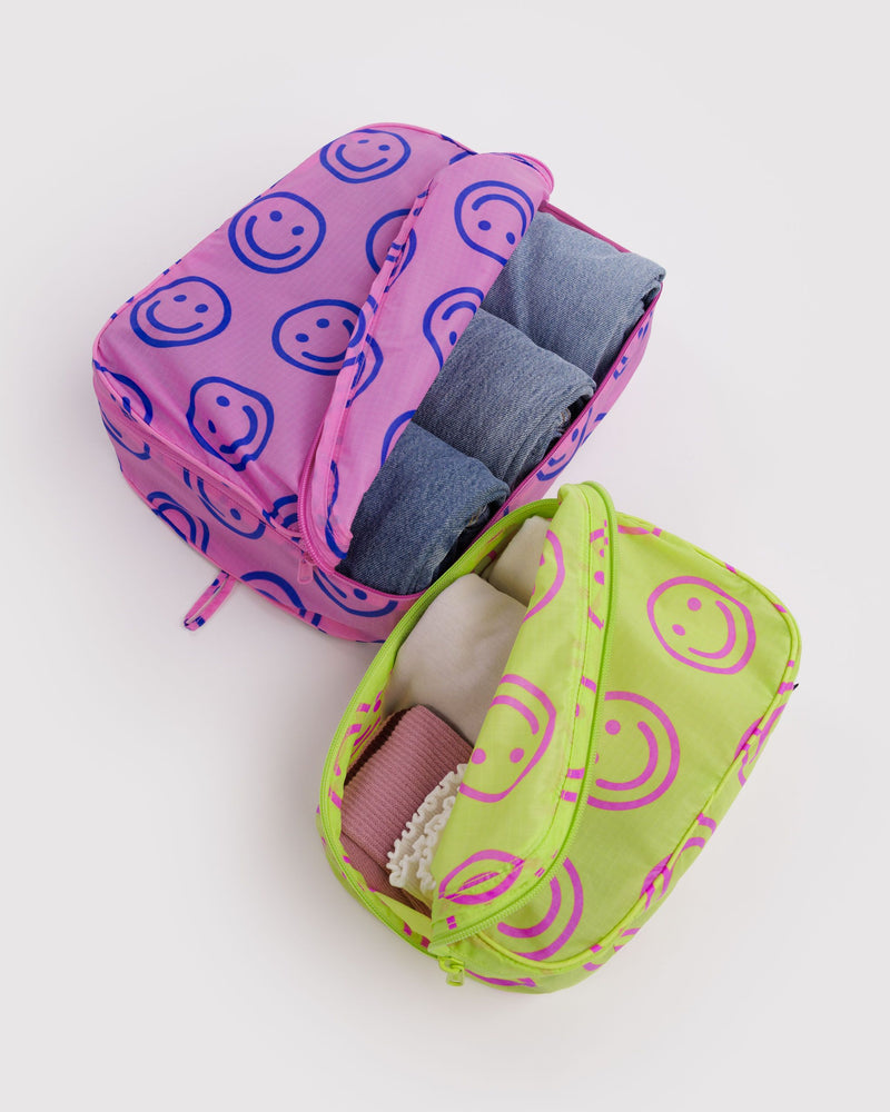 BAGGU  Packing Cube Set - Bright Happy Mix