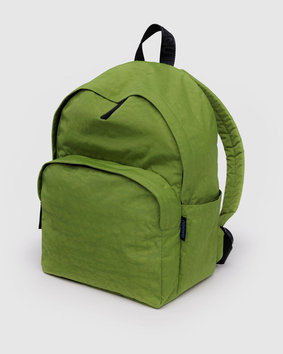 BAGGU PRODUCTS Large Nylon Backpack - Green Juice