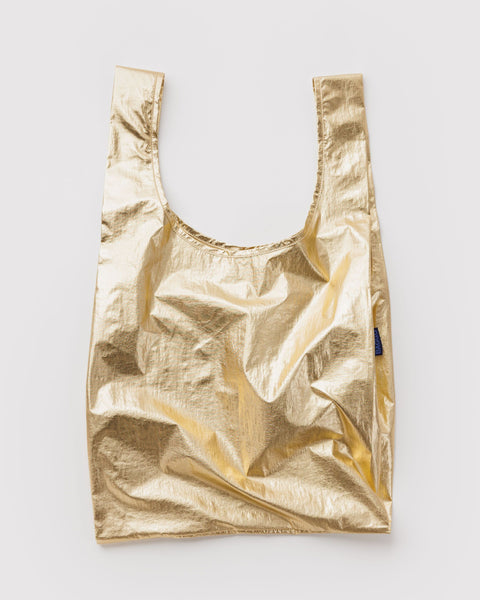 BAGGU Metallics Standard Baggu - Gold Metallic
