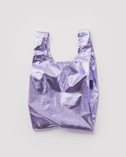 BAGGU Metallics Baby Baggu - Lavender Metallic