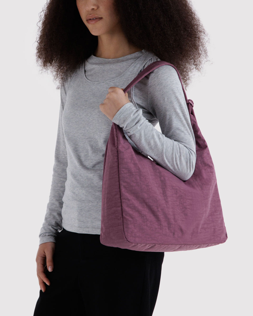 BAGGU New Arrivals Nylon Shoulder Bag - Wild Plum
