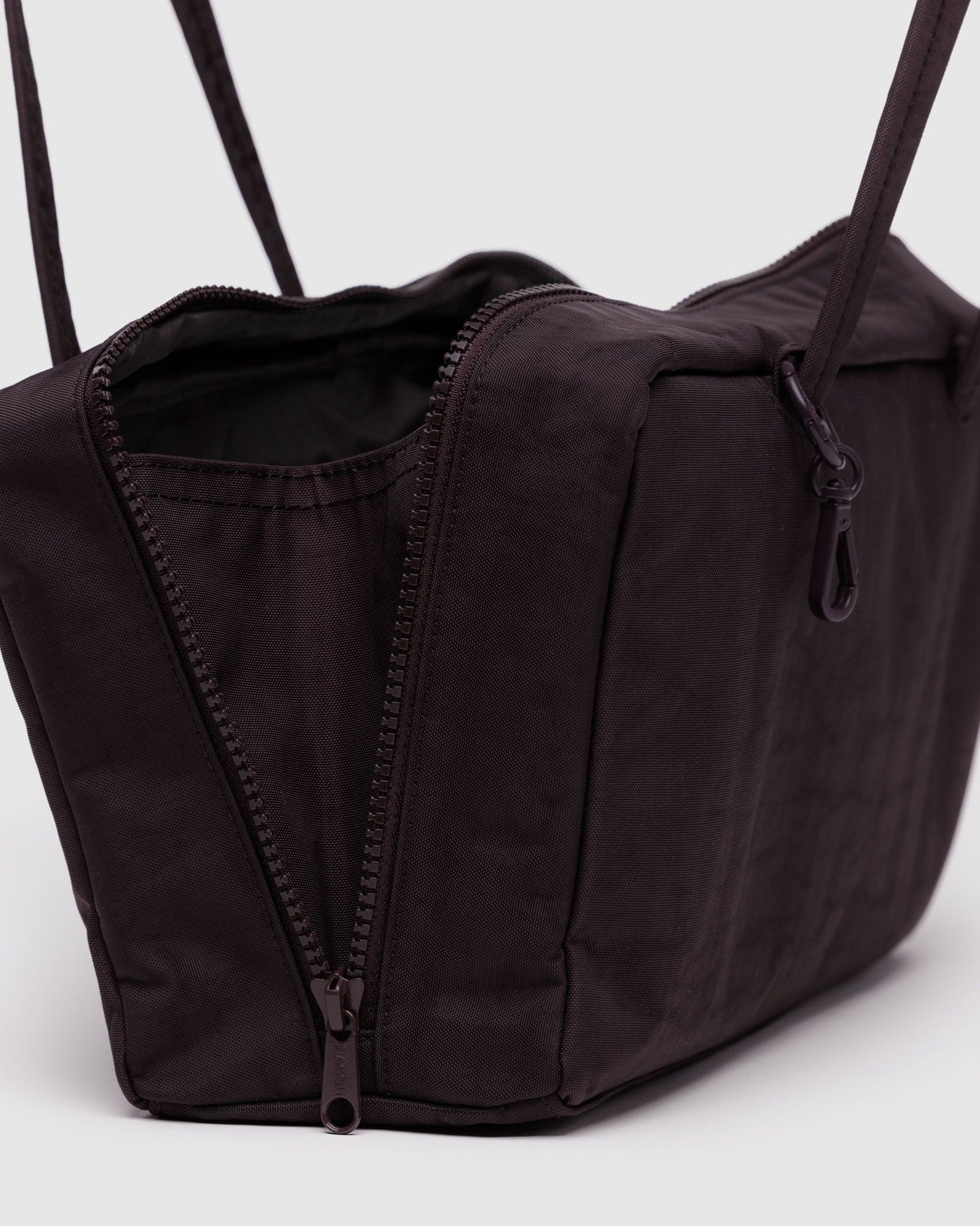 Nylon Bowler Bag - Chocolate Plum