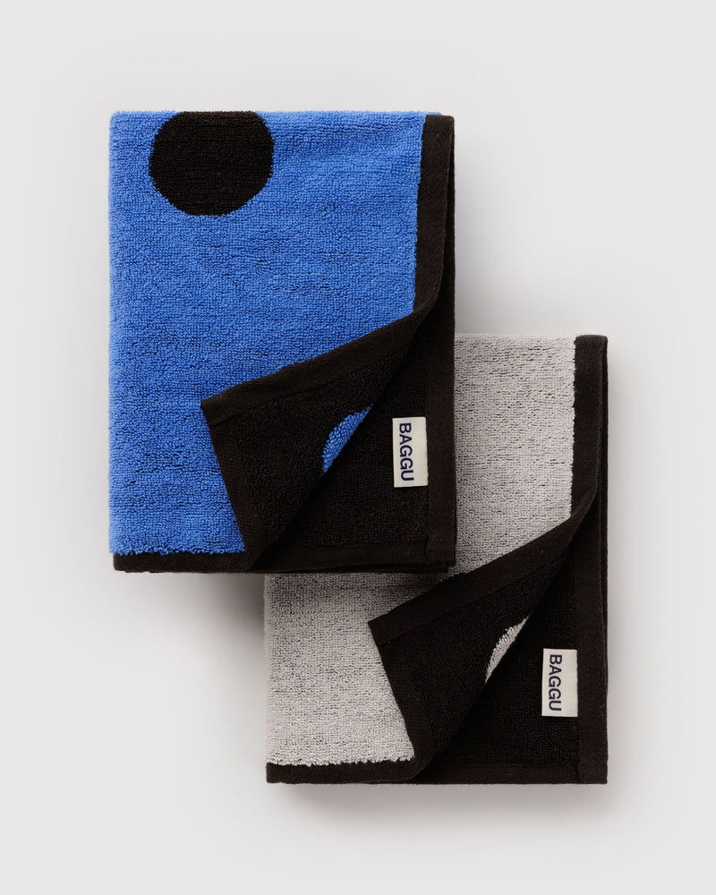 BAGGU  Hand Towel Set of 2 - Polka Dot Mix