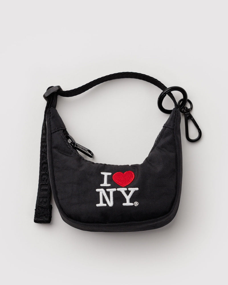 BAGGU  Crescent Bag Charm - I Love NY