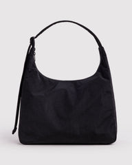 Nylon Shoulder Bag - Black