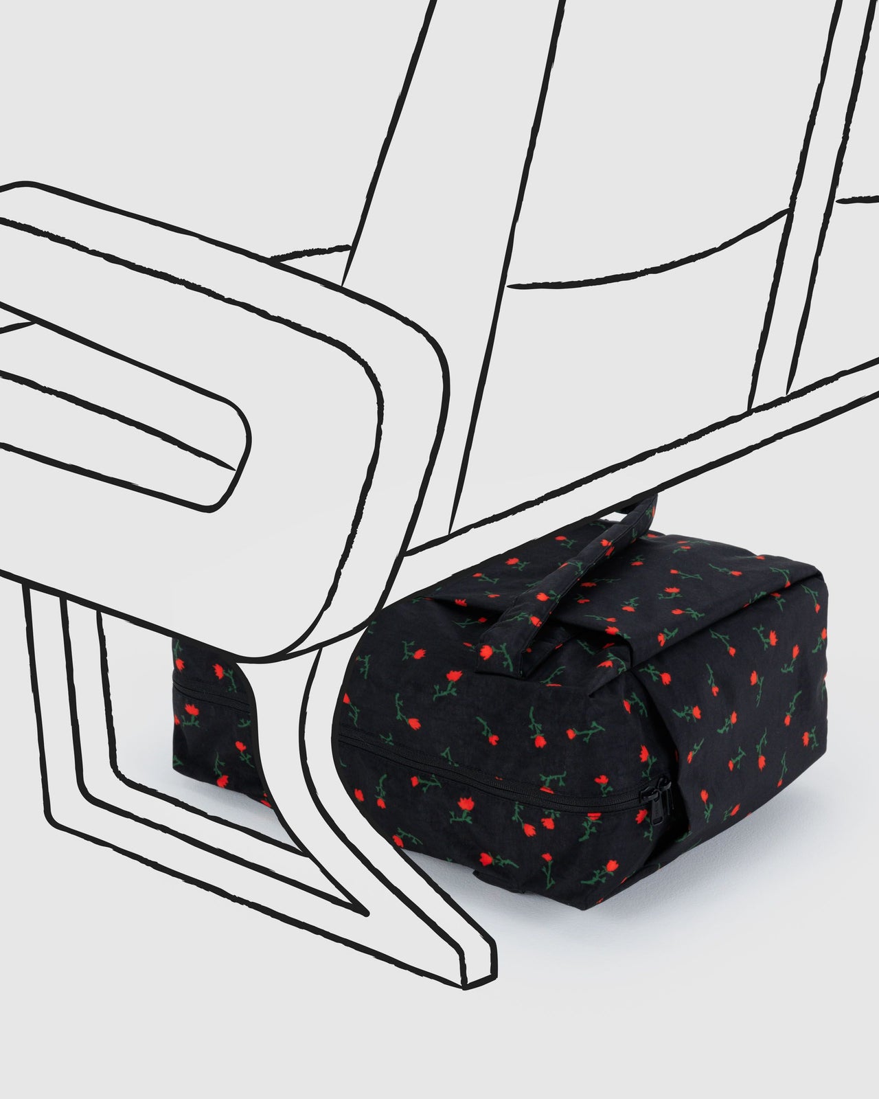 Small Cloud Carry-On - Painted Wildflower