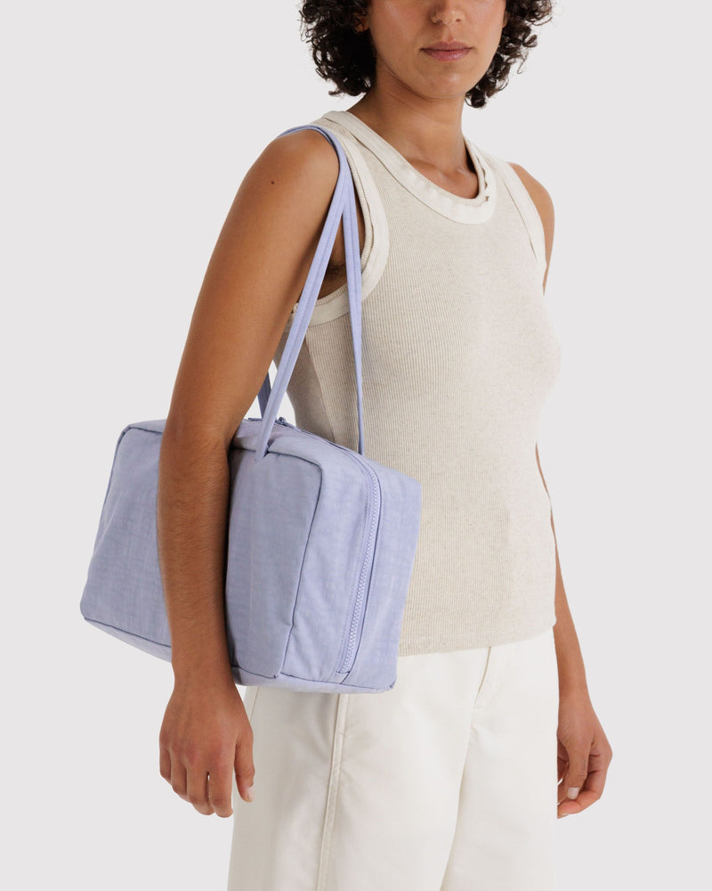 BAGGU  Medium Nylon Bowler Bag - Mist