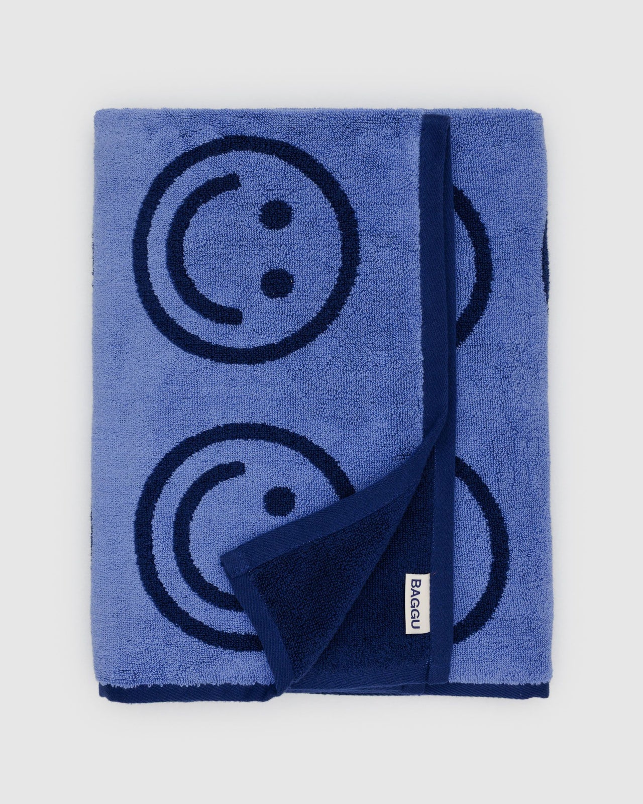 Bath Towel - Happy Blue